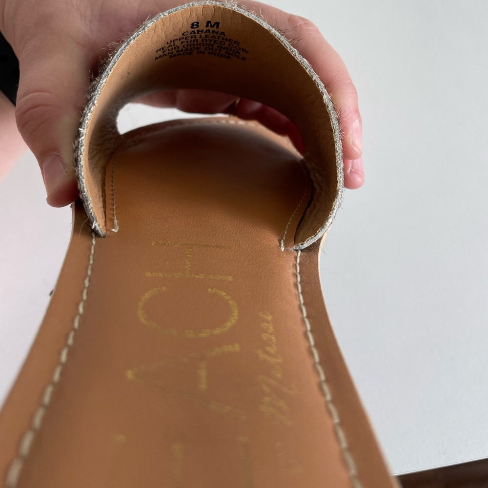 Beach by Matisse Calf Hair Cabana Slide Sandals - Picture 6 of 8